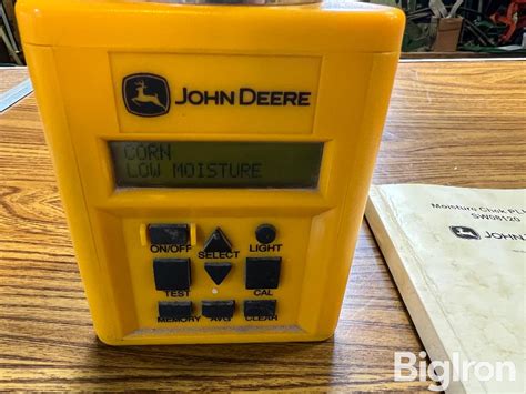 john deere moisture chek plus